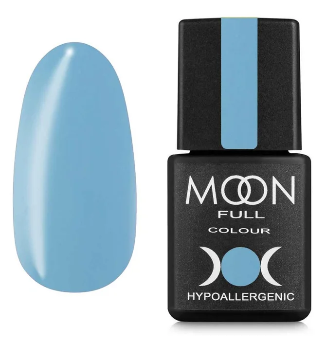 Gel Polish Moon Full Color #906, blue, 8 ml