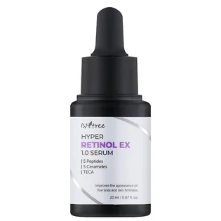Przeciwstarzeniowe serum IsNtree z retinolem Hyper EX 1.0, 20 ml