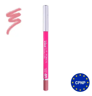 Олівець для губ ZOLA Lip Pencil, Nude Pink #01