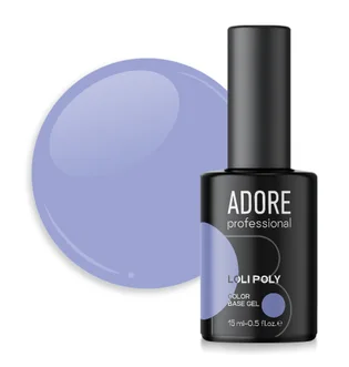 Цветная полибаза для дизайна ногтей Adore Professional Loli Poly Base №14 Jelly, 15 мл