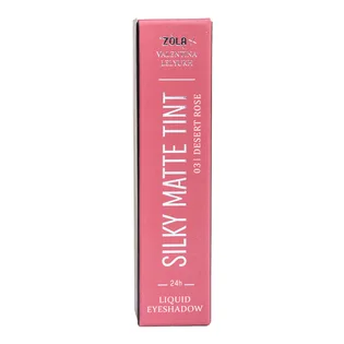 Liquid Eyeshadow ZOLA x Valentina Lelyukh Silky Matte Tint, Desert Rose #03