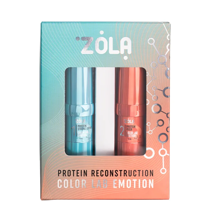 Lamination Kit ZOLA Color Lab Emotion Brow & Lash Protein Reconstruction System, 2×10 ml