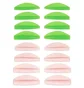 Валики для ламінування ZOLA Round Curl, Pink and Green, 8 пар