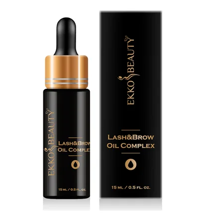 Масло для брів та вій Ekko Beauty, 15 мл