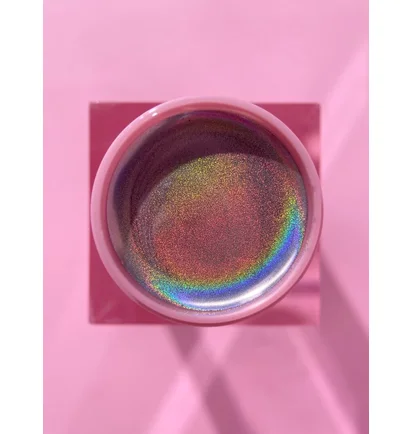 Гель-фарба для нігтів Luna Moon Holographic Metallic Gel, 5 мл