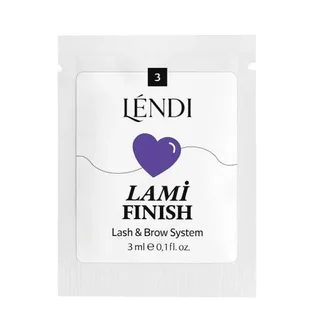 Средство для ламинирования бровей и ресниц Lendi Lami Like Finish #3, 3 мл