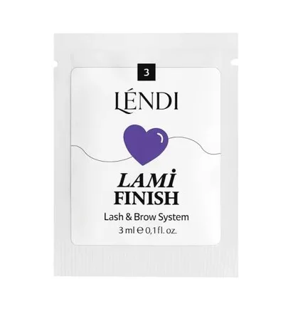 Засіб для ламінування вій та брів Lendi Lami Like Lami Finish #3, 3 мл