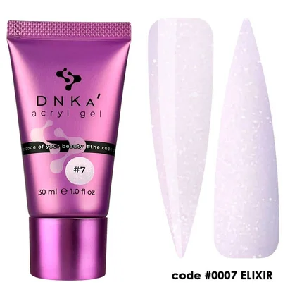 Акрил-гель DNKa' #0007 Elixir, туба, 30 мл
