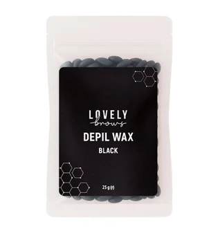 Depilation Wax Lovely Brows, black, 25 g