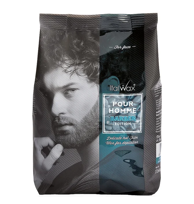 Hot Granular Face Wax Italwax, Barber Edition for Men, 500 g