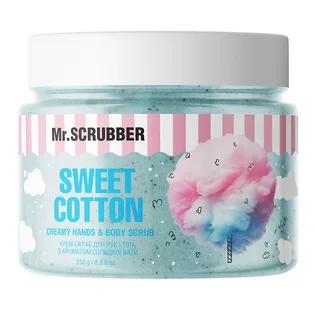 Крем-скраб для рук та тіла Mr.Scrubber, Sweet Cotton, 250 г