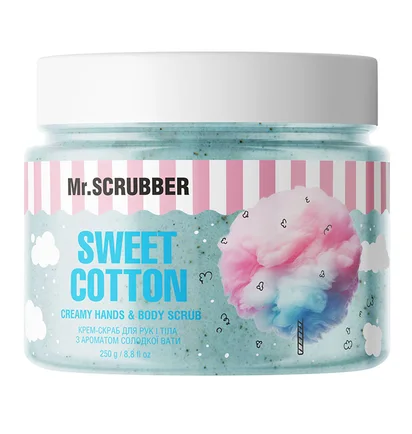 Крем-скраб для рук та тіла Mr.Scrubber, Sweet Cotton, 250 г