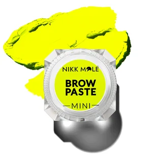 Паста для брів Nikk Mole Brow Paste Mini, Жовта, 3.5 г