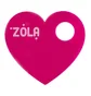 Палітра для змішування ZOLA, у формі серця