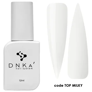 Топ для гель-лаку DNKa' Top Milky, 12 мл