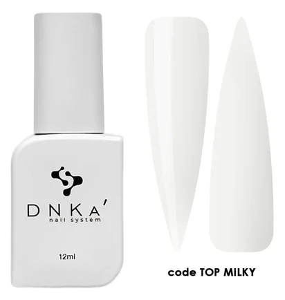 Топ для гель-лаку DNKa' Top Milky, 12 мл