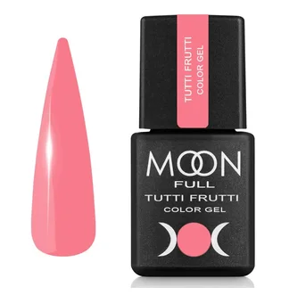 Гель-лак Moon Full Tutti Frutti Color #921, светло-коралловый, 8 мл
