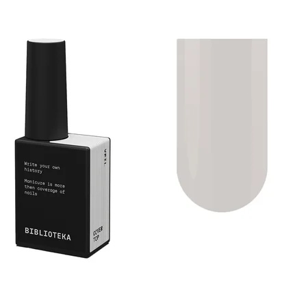 Камуфлюючий глянцевий топ Biblioteka Gloss Cover Top #01 Veil, 10 мл