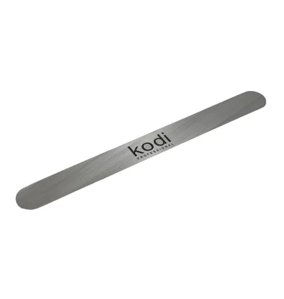 Пилка-основа металева Kodi Professional для манікюру пряма, 180*20 мм, 1 шт