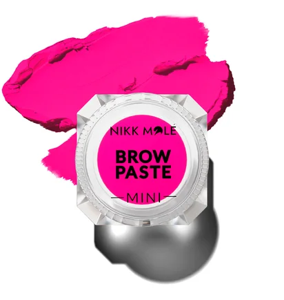 Паста для брів Nikk Mole Brow Paste Mini, Рожева, 3.5 г