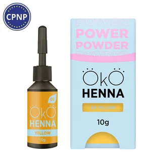 Хна для брів OKO Lash&Brow Power Powder, #05 Yellow, 10 г