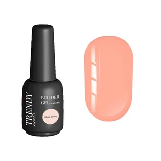Żel do przedłużania Trendy Nails, Silver Peony, HEMA/TPO free, 15 ml