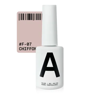 Lakier hybrydowy Adore Professional French Gel Polish, F-07 Chiffon, 12 ml