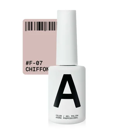 Lakier hybrydowy Adore Professional French Gel Polish, F-07 Chiffon, 12 ml