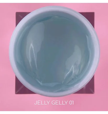 Гель-желе для моделювання та донарощування Luna Moon Jelly Gelly #1, 15 мл
