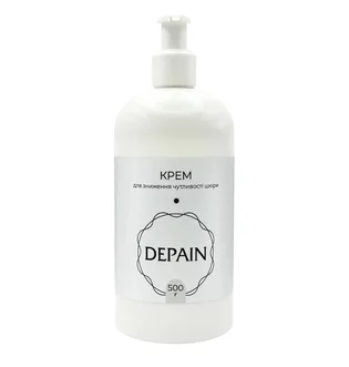 Skin Desensitizing Anesthetic Cream Depain, Lidocaine 4%, Prilocaine 2.5%, Benzocaine 1%, 500 g