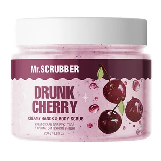 Крем-скраб для рук та тіла Mr.Scrubber, Drunk Cherry, 250 г