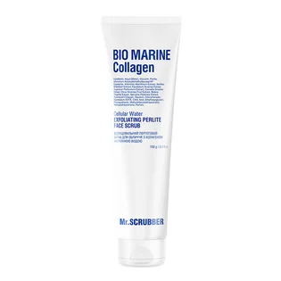 Відлущуючий перлітовий скраб для обличчя Mr.Scrubber Bio Marine Collagen, з колагеном та клітинною водою, 100 г