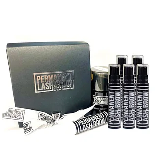 Kit Permanent Lash&Brow: cream henna + oxidant 3% + enzyme brow scrub