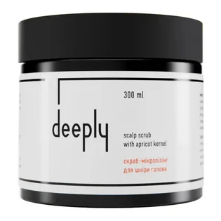 Скраб для шкіри голови Deeply Scalp Scrub with Apricot Kernel, 300 мл