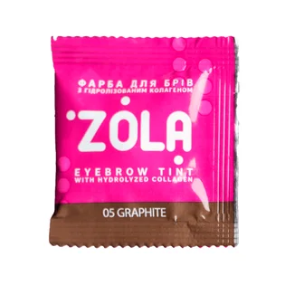 Фарба для брів ZOLA, Graphite #05, саше, 5 мл