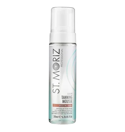 Автобронзант-мус для тіла St.Moriz Clear Tanning Mousse, Medium-Dark, 200 мл