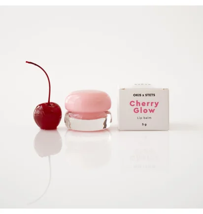 Бальзам для губ Okis x Stets, Cherry Glow, 5 г