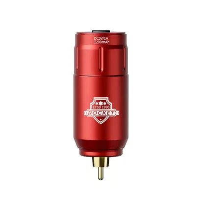 Wireless Power Supply Rocket Batteries 1200 mAh, red