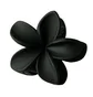 Hair Claw Flower, black