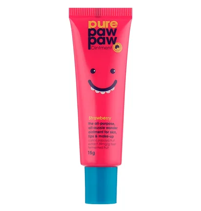 Бальзам для губ, лица и тела Pure Paw Paw, Strawberry, 15 мл