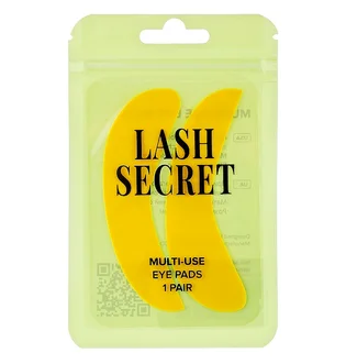 Многоразовые силиконовые патчи Lash Secret, желтые, 1 пара