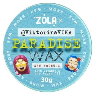 Воск для укладки бровей ZOLA Paradise by Victorina Vika, 30 г