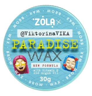 Воск для укладки бровей ZOLA Paradise by Victorina Vika, 30 г