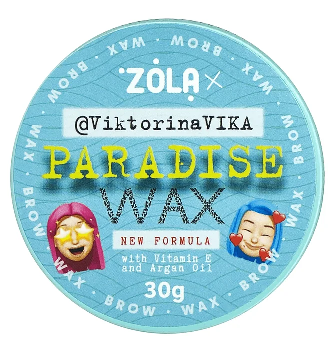 Воск для укладки бровей ZOLA Paradise by Victorina Vika, 30 г