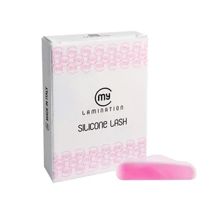 Набір валиків для ламінування My Lamination Silicone Lash Mix, опуклі рожеві, розмір XM, 5 пар