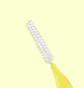 Щіточка для брів і вій Baby Brush, жовта, 0.8 мм, 1 шт