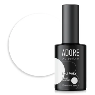 Кольорова полібаза для дизайну нігтів Adore Professional Loli Poly Base №09 Icing, 15 мл