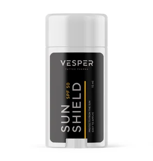 Сонцезахисний крем-стік Vesper Tattoo Sun Shield SPF50+, 15 мл