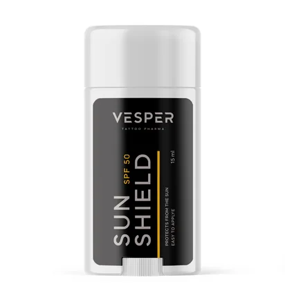 Сонцезахисний крем-стік Vesper Tattoo Sun Shield SPF50+, 15 мл