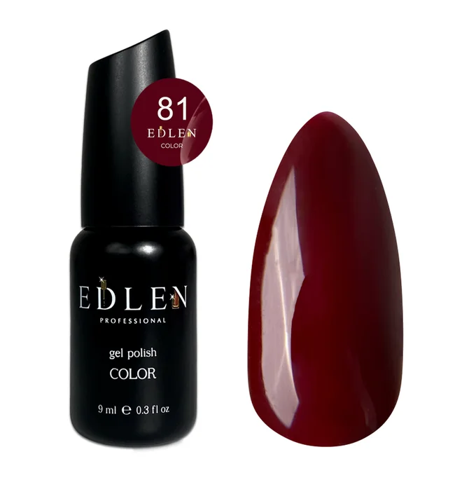 Гель-лак для ногтей Edlen Color #081, 9 мл